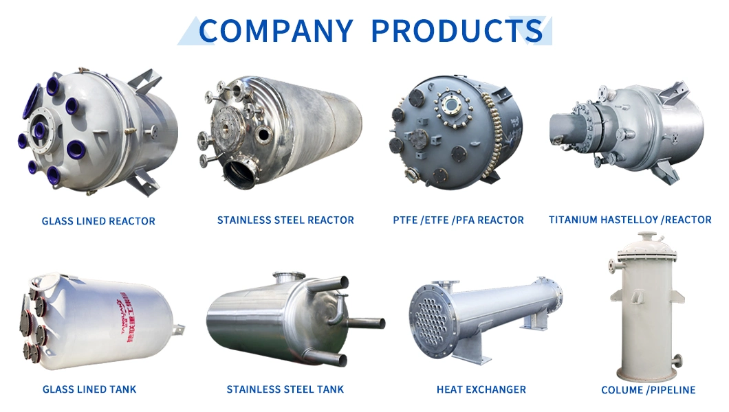 Hot Sales Glass Lined Reactor & Accessories