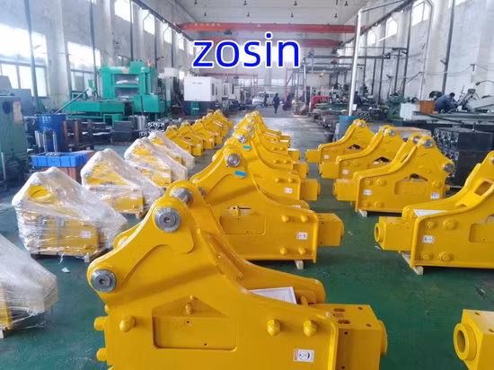 박스형 굴삭기 차단기 해머 유압식 암석 차단기